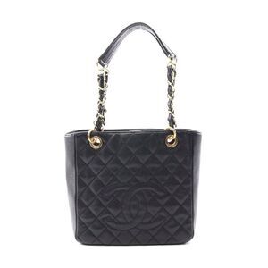 Chanel Matelasse PST Tote Bag Black